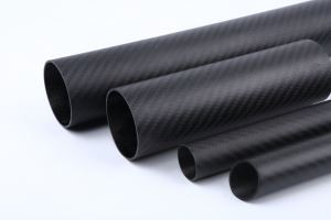 3K Twill / Plain Pattern Roll kääritty hiilikuitu putki 20mm 18mm 12mm 10mm 8mm 6mm 4mm