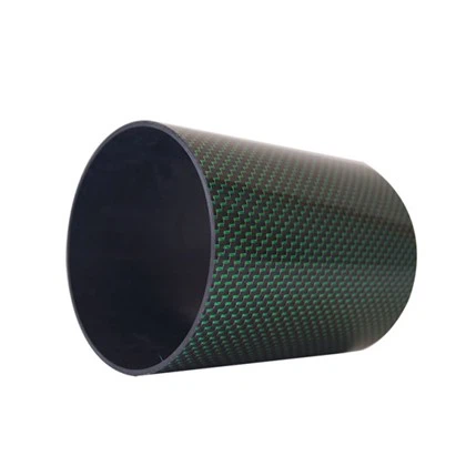 Ultrakevyt vahvistaa hiilikuitua pyöreää letkua